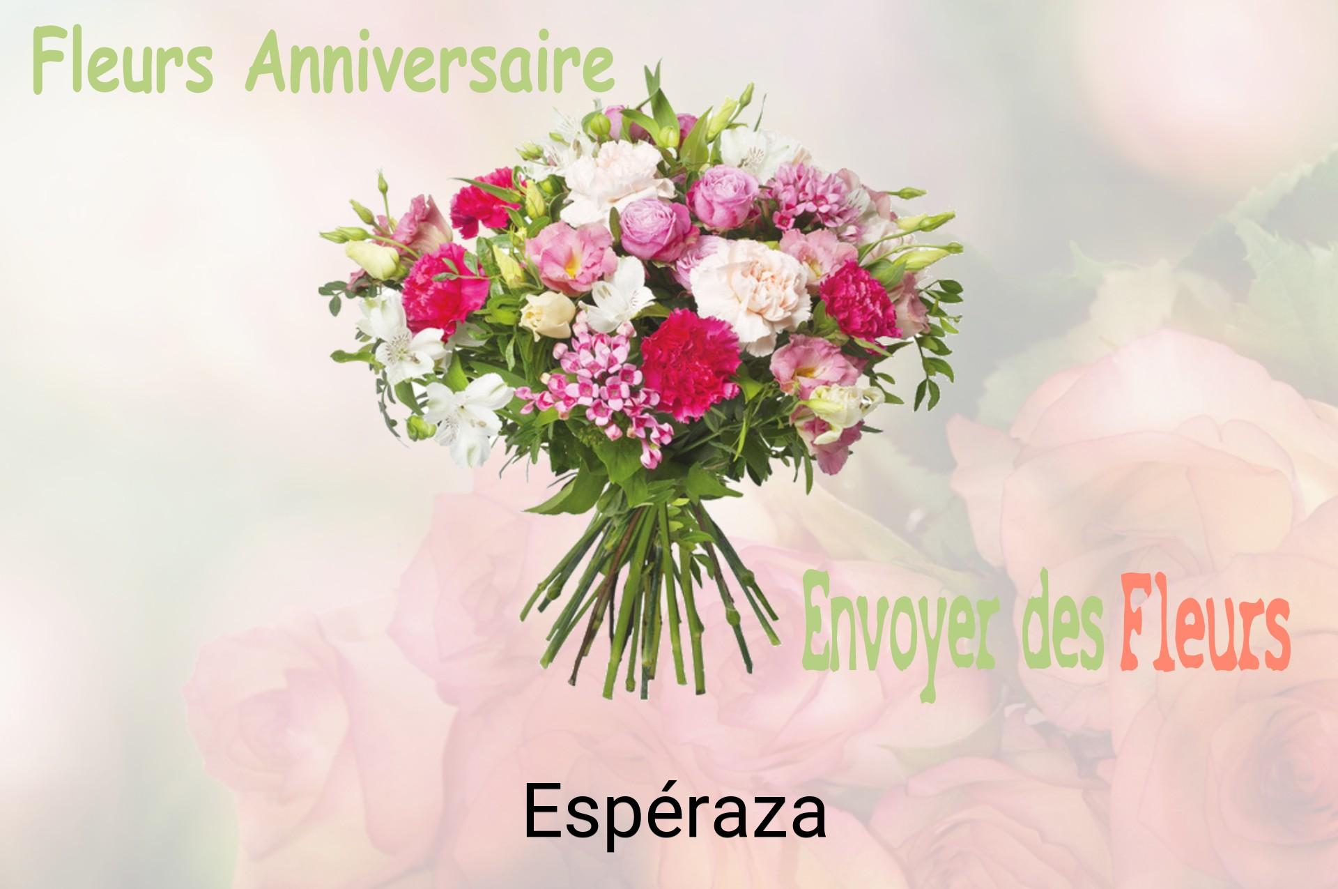 Bouquet de fleurs d’anniversaire livré à Espéraza